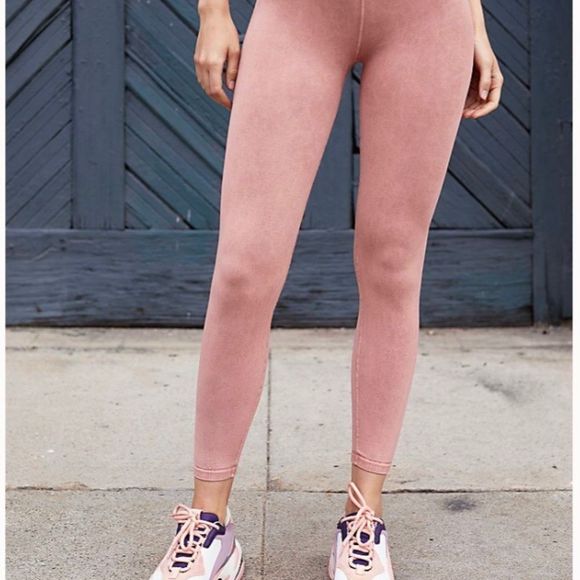 Free People Movement High Rise Good Karma Leggings Desert Dune XS/S - Picture 4 of 13